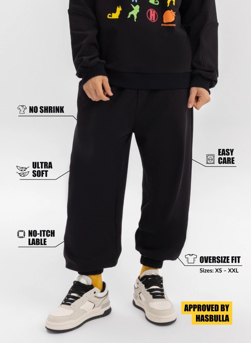 Cotton track pants